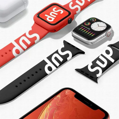 Pulsera - Supreme deportiva negro para Apple Watch