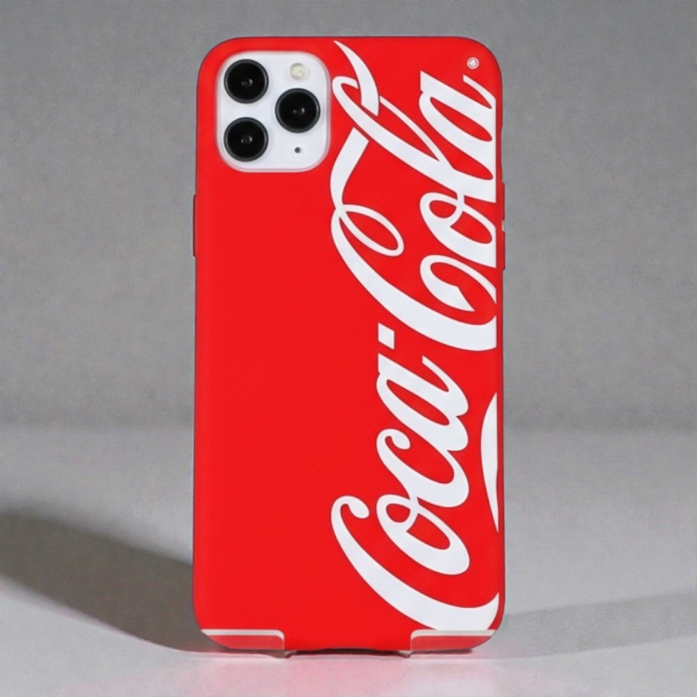 Estuche - Coca Cola rojo Logo para iPhone 7/8/SE