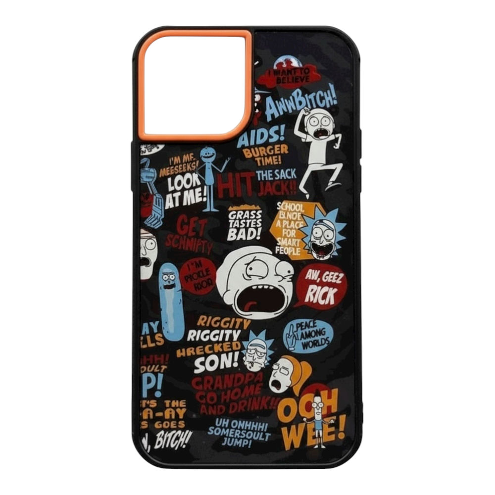 Estuche - Rick and Morty para iPhone X/XS