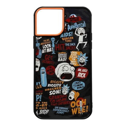 Estuche - Rick and Morty para iPhone X/XS