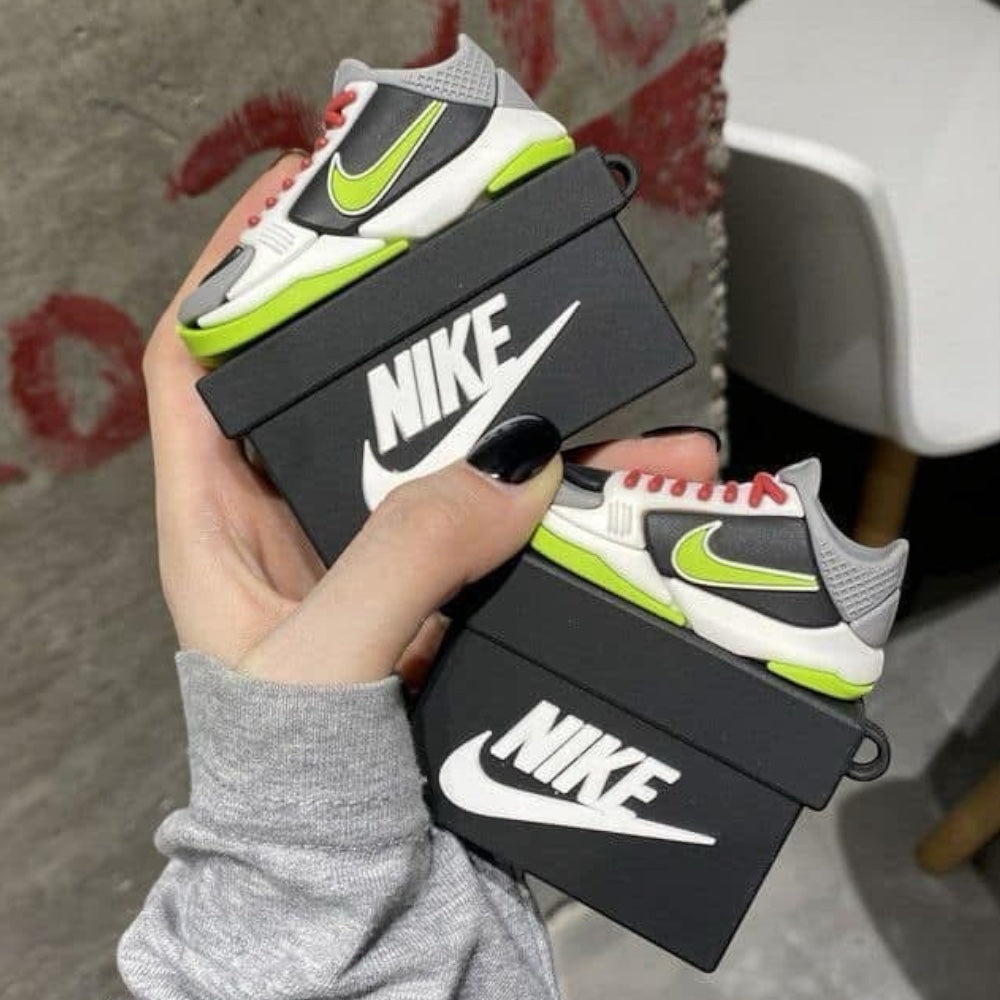 Estuche – Tenis Nike Verde para AirPods Pro 1 y 2