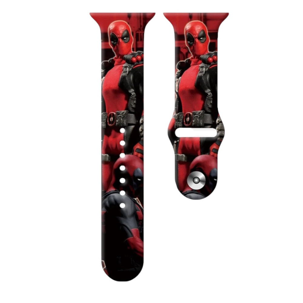 Pulsera - Deadpool de Marvel para Apple Watch