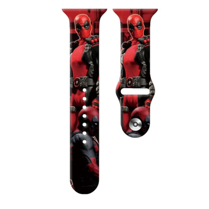 Pulsera - Deadpool de Marvel para Apple Watch