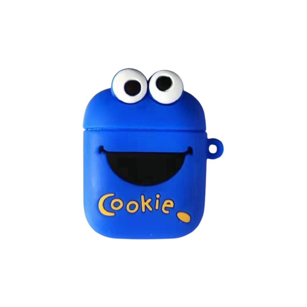 Estuche – Elmo azul con cartera para AirPods 1 y 2