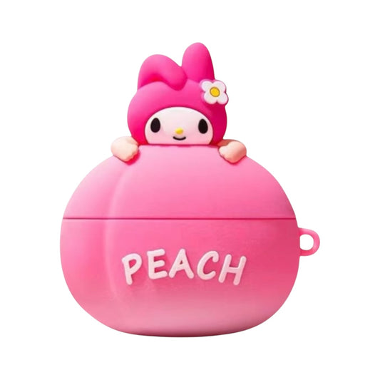 Estuche – Melocotón con My Melody para AirPods Pro 1 y 2