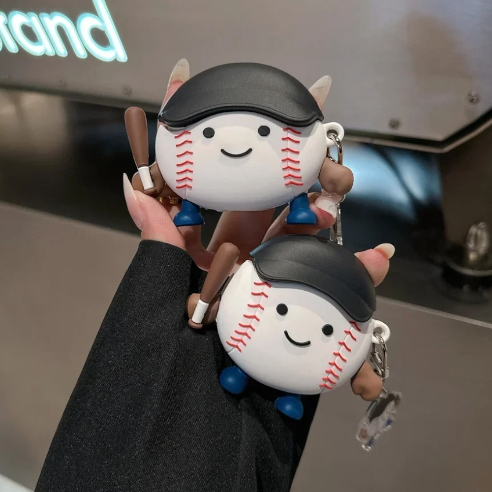 Estuche – Pelotita de Béisbol con Gorrita para AirPods 4