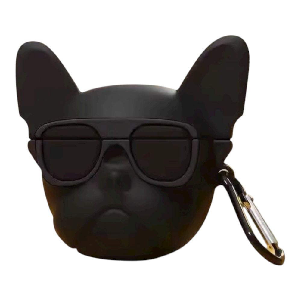 Estuche – Bulldog con Lentes para AirPods 1 y 2