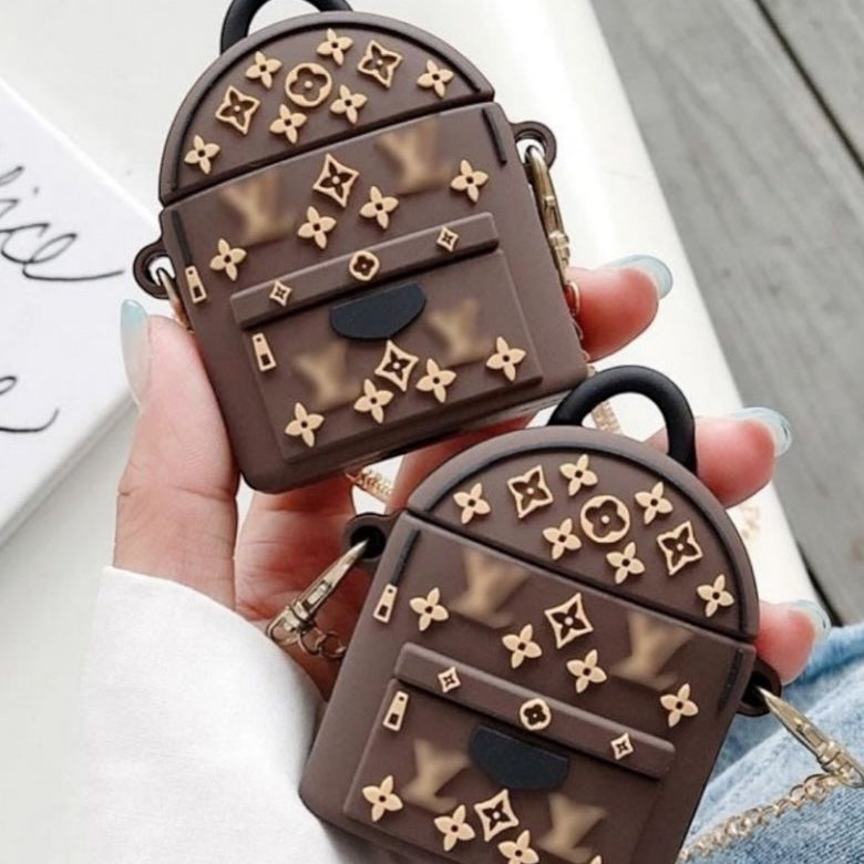 Estuche – LUIS VUITON Mochila para AirPods 1 y 2