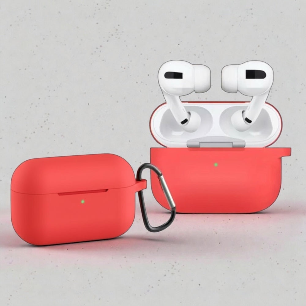 Estuche – Silicon Rojo para AirPods Pro 1 y 2