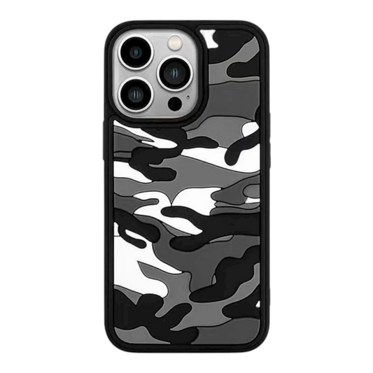 Estuche - Camuflaje Negro para iPhone 12 Pro