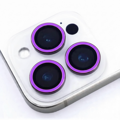 Protectores de cámara - Aros luminoso morado