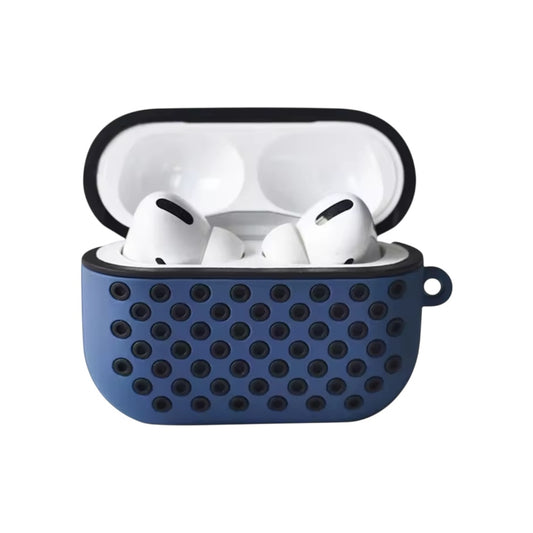 Estuche – Deportivo Nike azul con negro para AirPods Pro 1 y 2