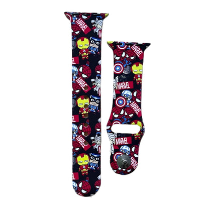 Pulsera - Marvel Personajes de avengers para Apple Watch