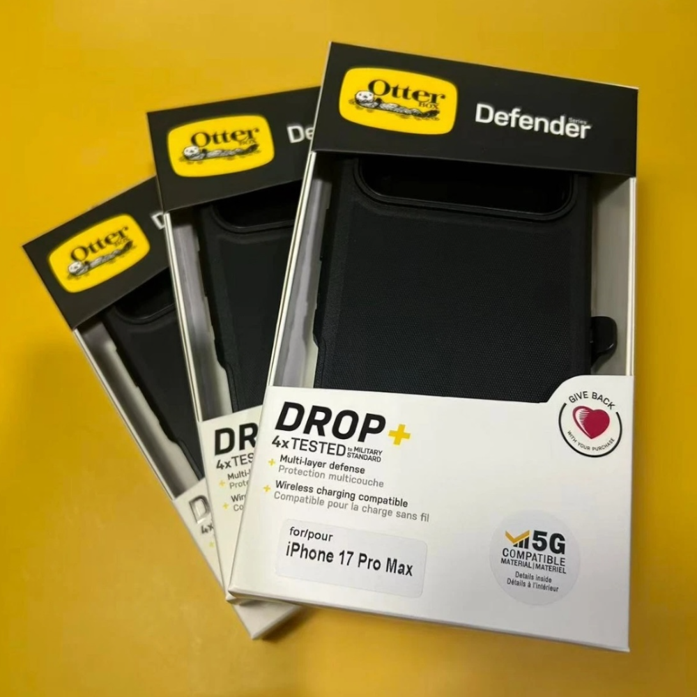 Estuche - Otter box original Negro para iPhone 17 pro Max