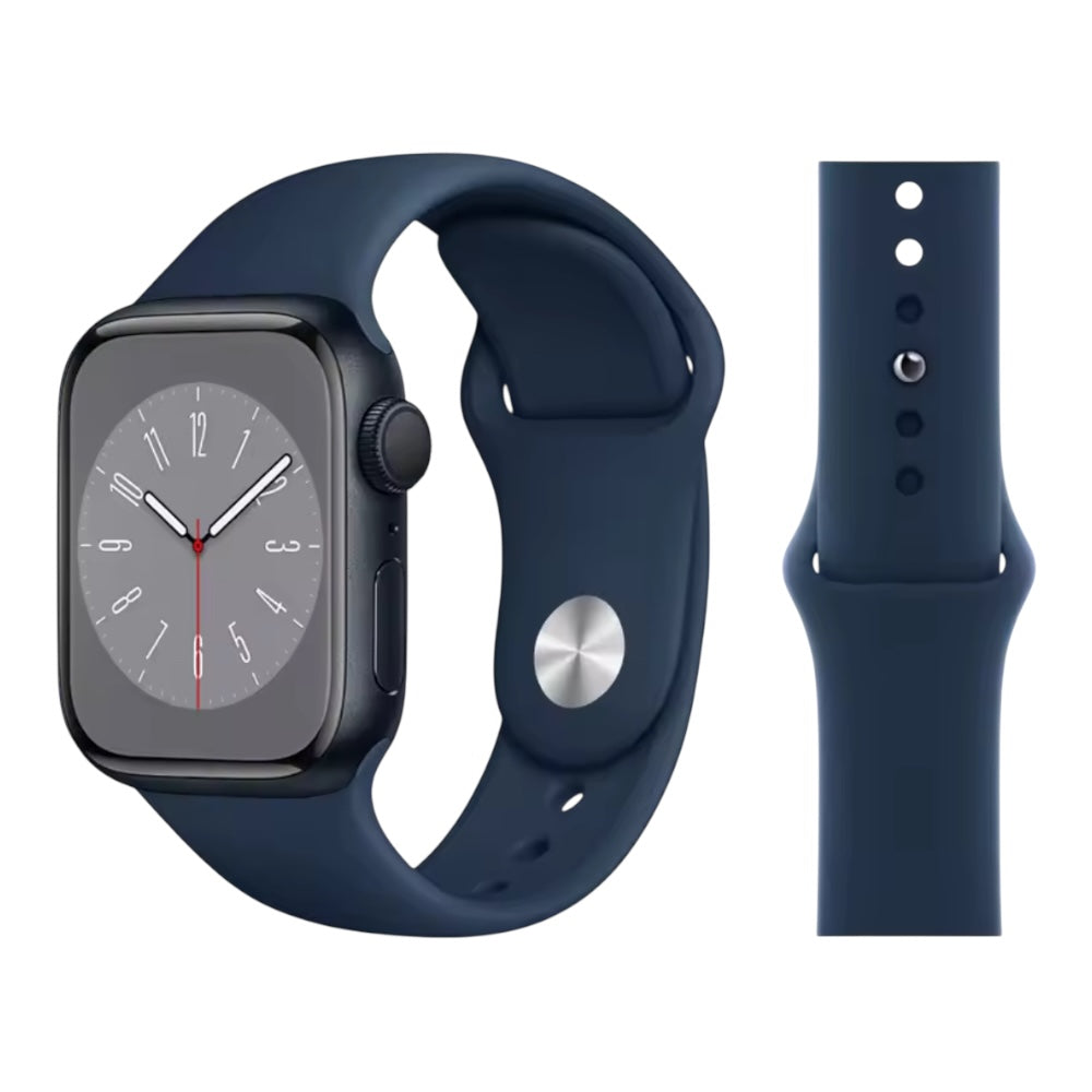 Pulsera - Silicón azul marino para Apple Watch