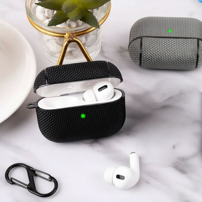 Estuche – Soft Nylon Gris para AirPods Pro 1 y 2