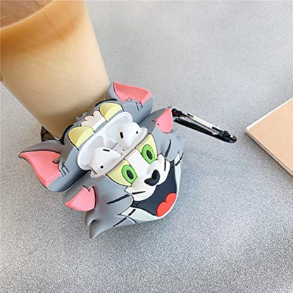 Estuche – Tom & Jerry para AirPods 1 y 2