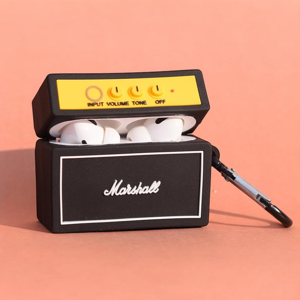 Estuche – Amplificador Marshall para AirPods Pro 1 y 2