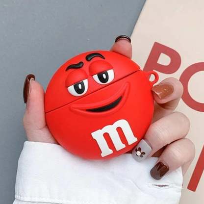 Estuche – M&M Rojo para AirPods 1 y 2