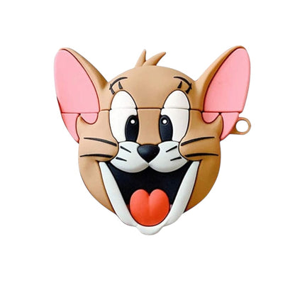 Estuche – Jerry Sonriente de Tom y Jerry para AirPods 1 y 2