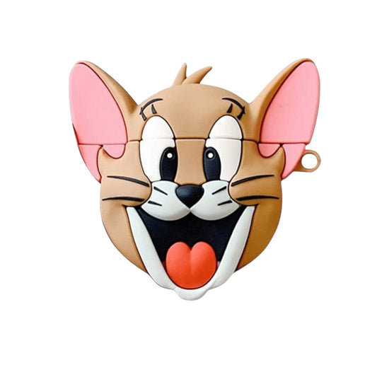 Estuche – Jerry Sonriente de Tom y Jerry para AirPods 1 y 2