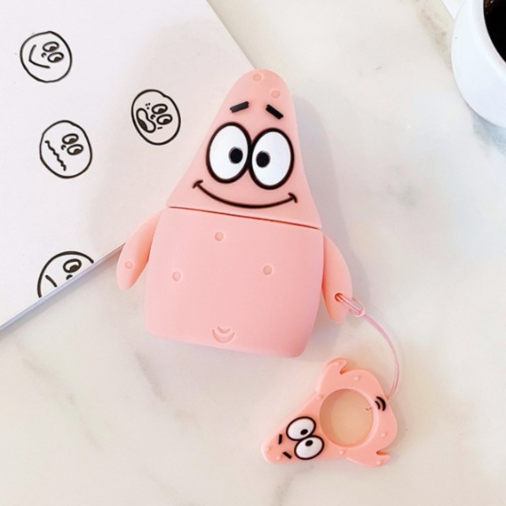 Estuche – Patricio de Bob esponja para AirPods 1 y 2