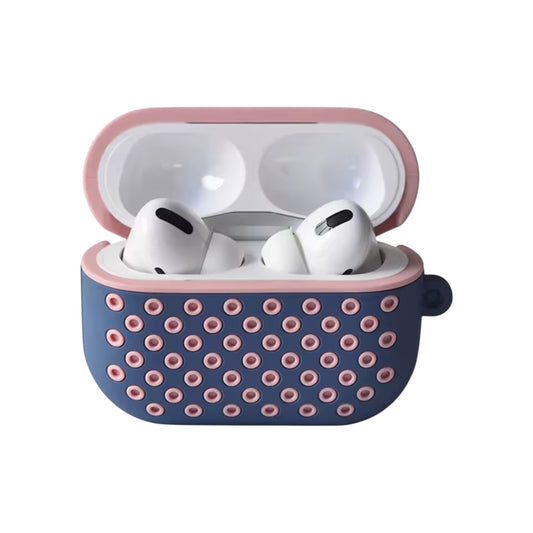 Estuche – Deportivo Nike rosado con lila para AirPods Pro 1 y 2