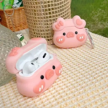 Estuche – Cerdito Rosado para AirPods Pro 1 y 2