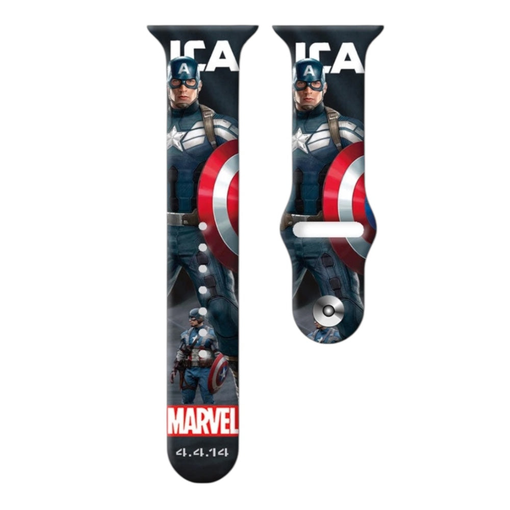 Pulsera - Capitán América de Avengers para Apple Watch