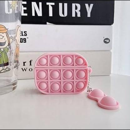 Estuche – Pop it rosado para AirPods 1 y 2