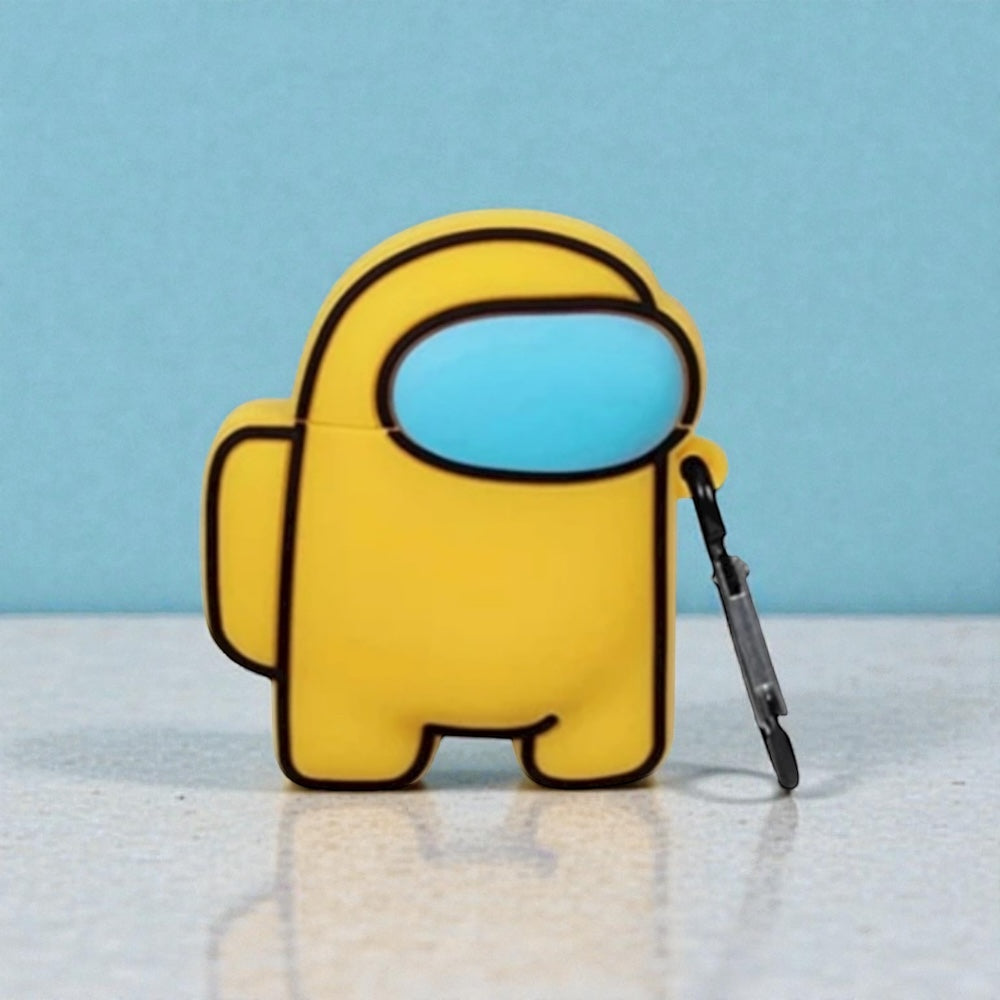 Estuche – Among Us amarillo para AirPods 1 y 2