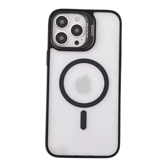 Estuche - Negro MagSafe Antishock para iPhone 15 pro Max