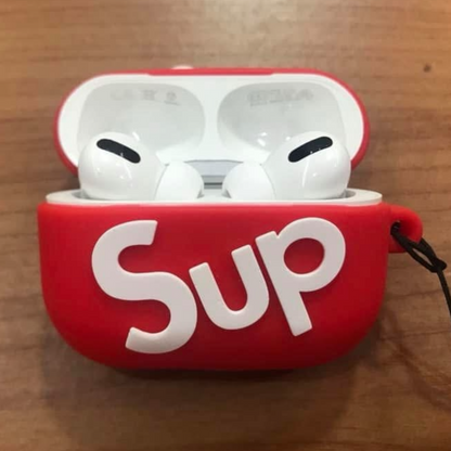 Estuche – Sup Rojo  para AirPods Pro 1 y 2