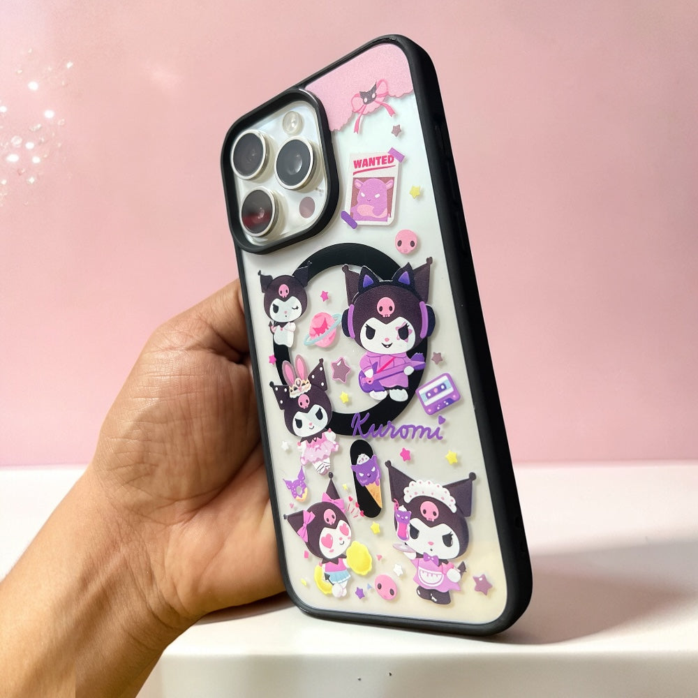 Estuche - Kuromi para  iPhone 13 normal