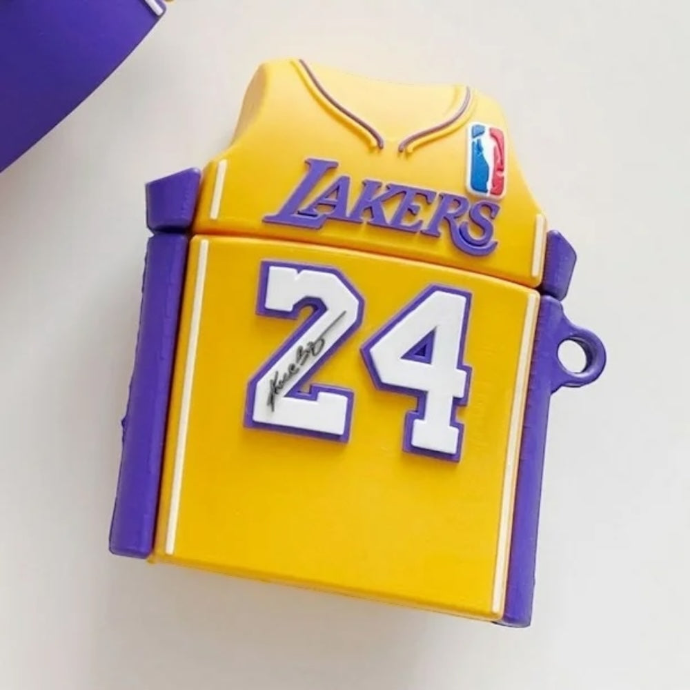 Estuche – Lakers Lebron 24 camisola para AirPods 1 y 2