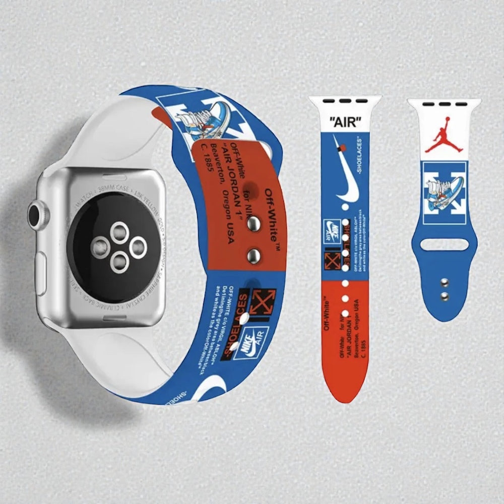 Pulsera - Jordan Air deportiva celeste para Apple Watch