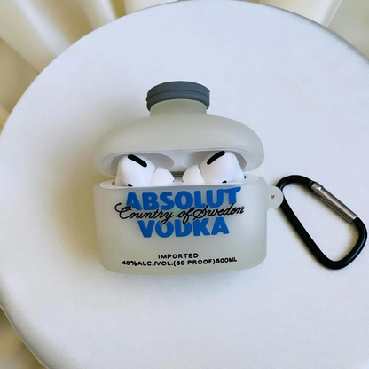 Estuche – Botella Absolut Vodka para AirPods Pro 1 y 2