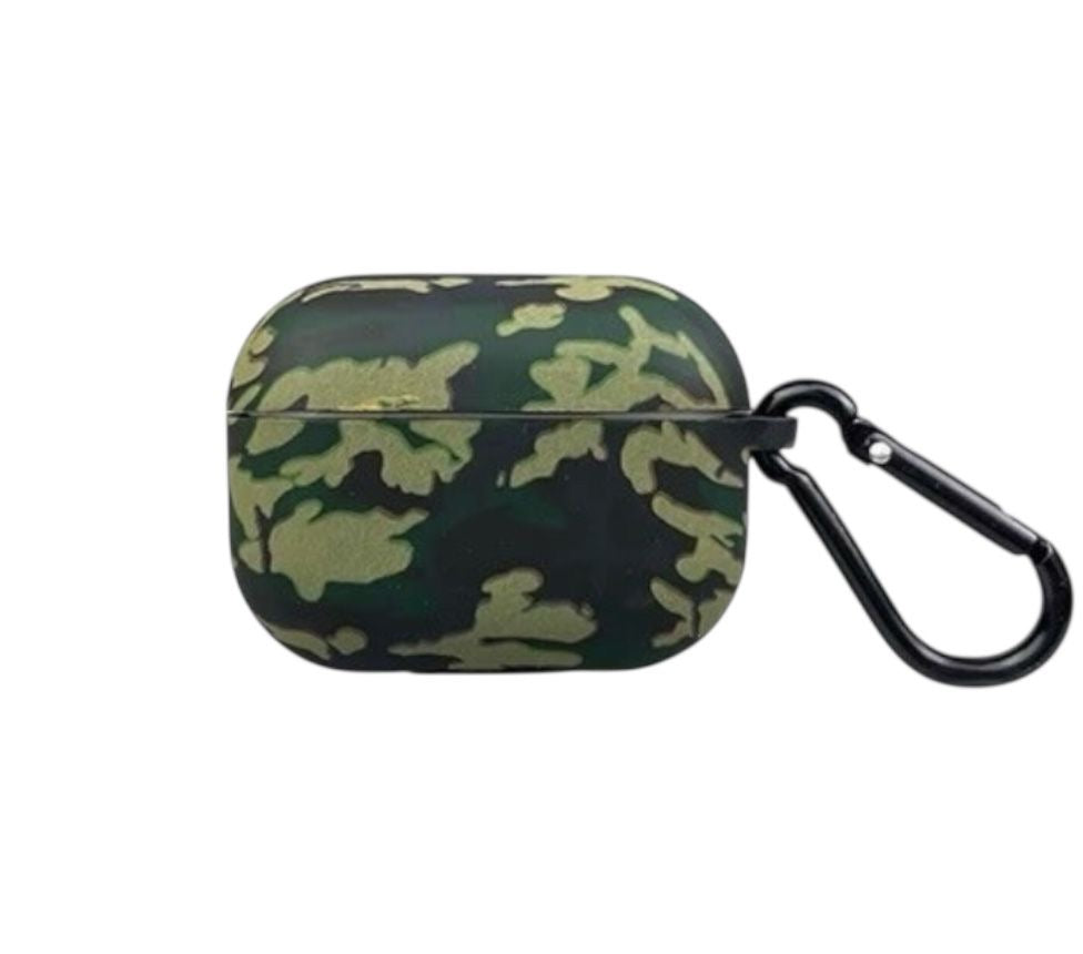 Estuche – Diseño Camuflaje Verde Militar para AirPods 1 y 2