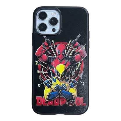 Estuche - Deadpool & Wolverine para iPhone 14 plus