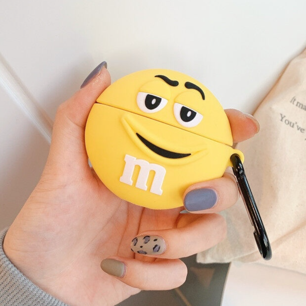 Estuche – M&M Amarillo para AirPods Pro 1 y 2