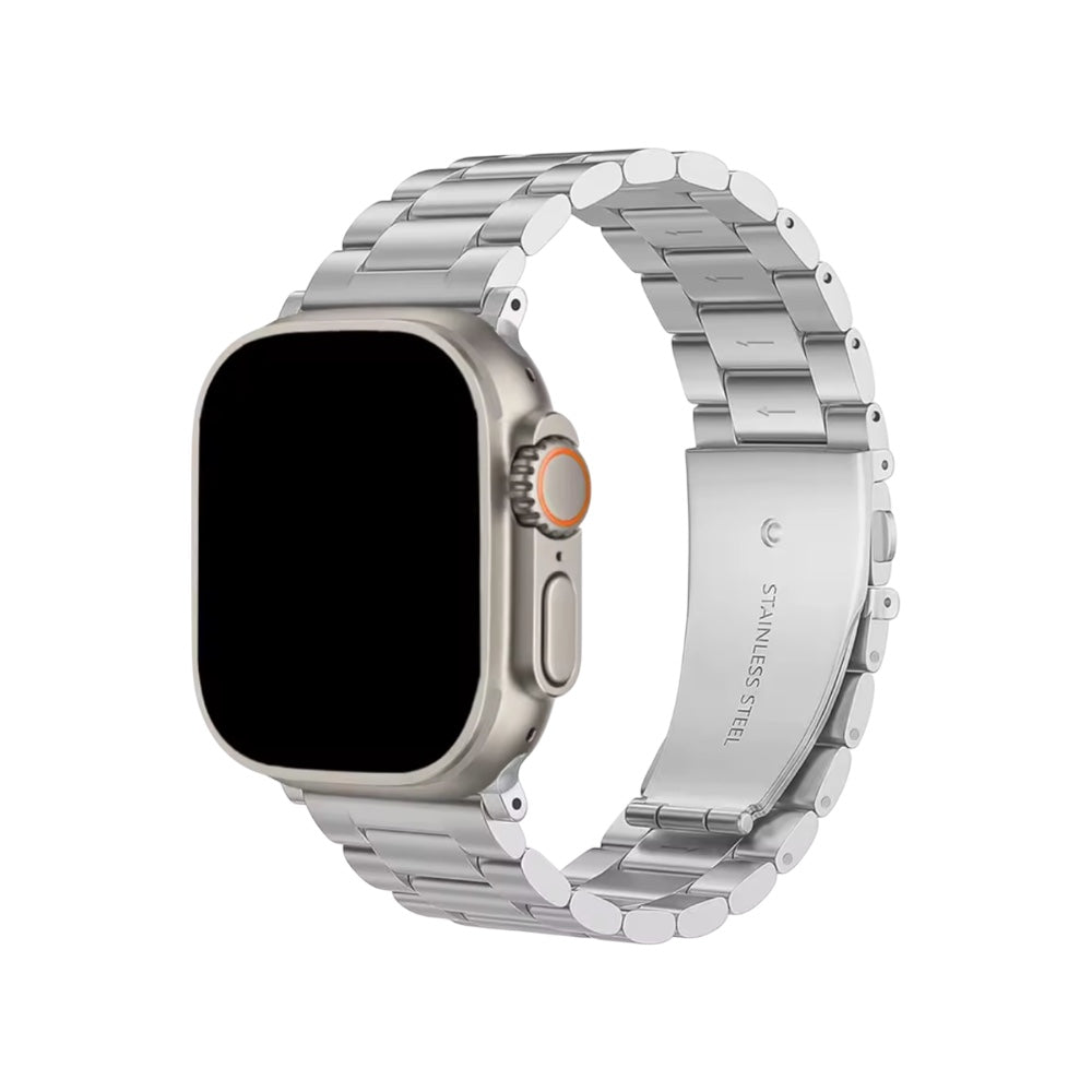 Pulsera - Eslabón metal plateado para Apple Watch