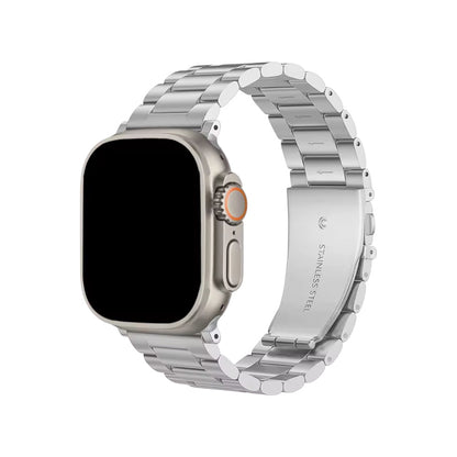 Pulsera - Eslabón metal plateado para Apple Watch