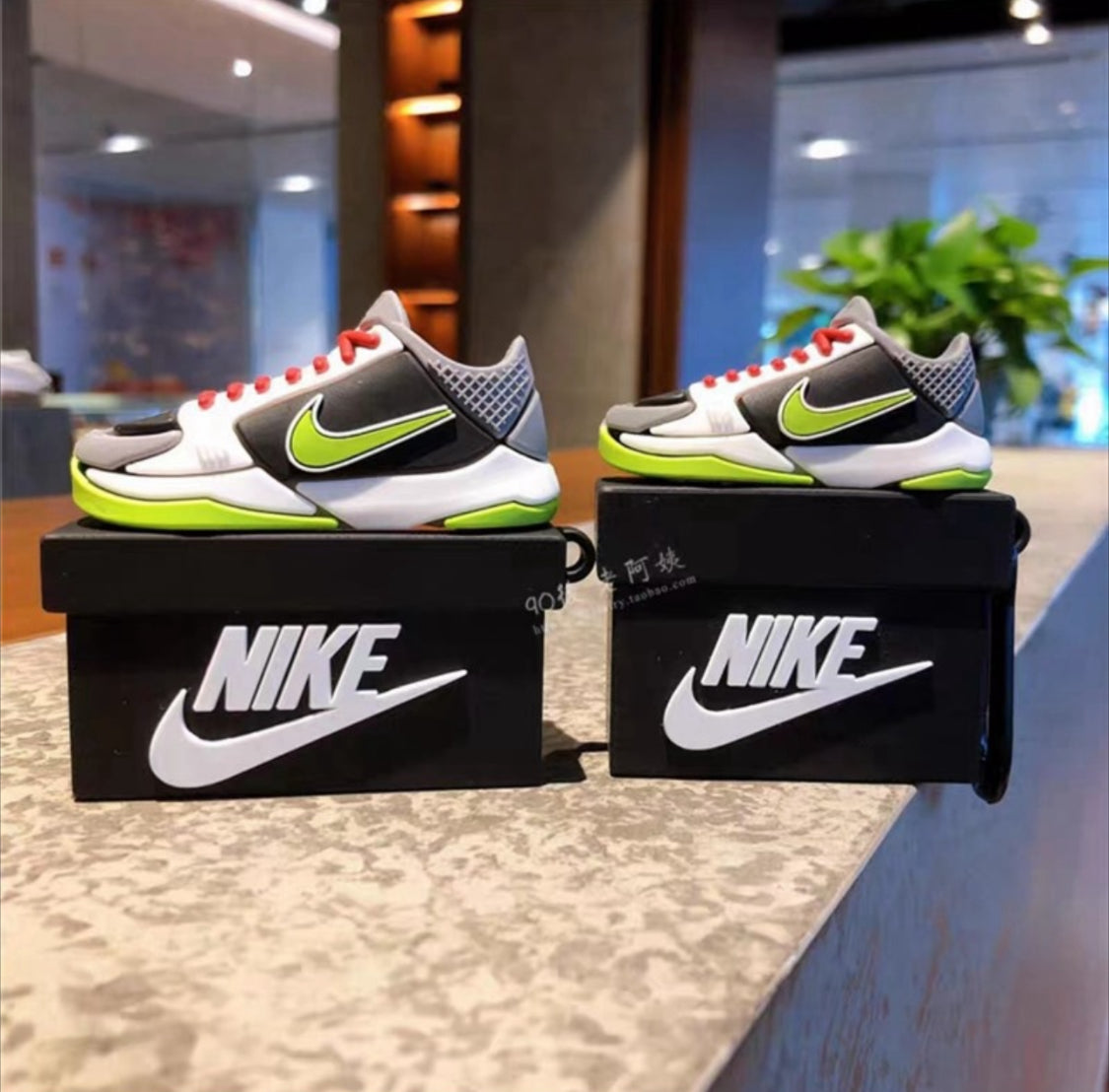 Estuche – Tenis Nike Verde para AirPods Pro 1 y 2