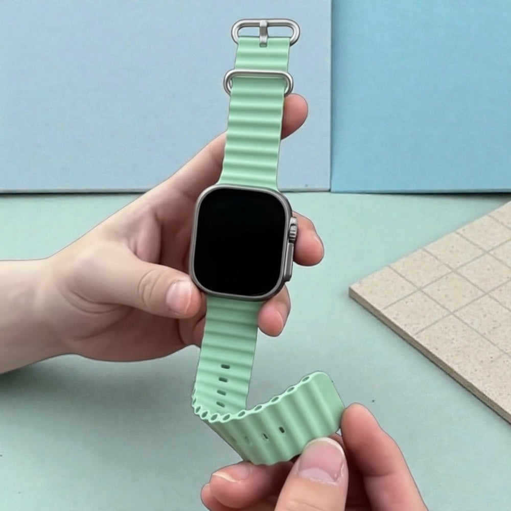 Pulsera - Ocean Band verde menta para Apple Watch