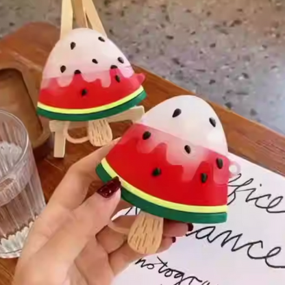 Estuche – sandía paleta para AirPods Pro 1 y 2