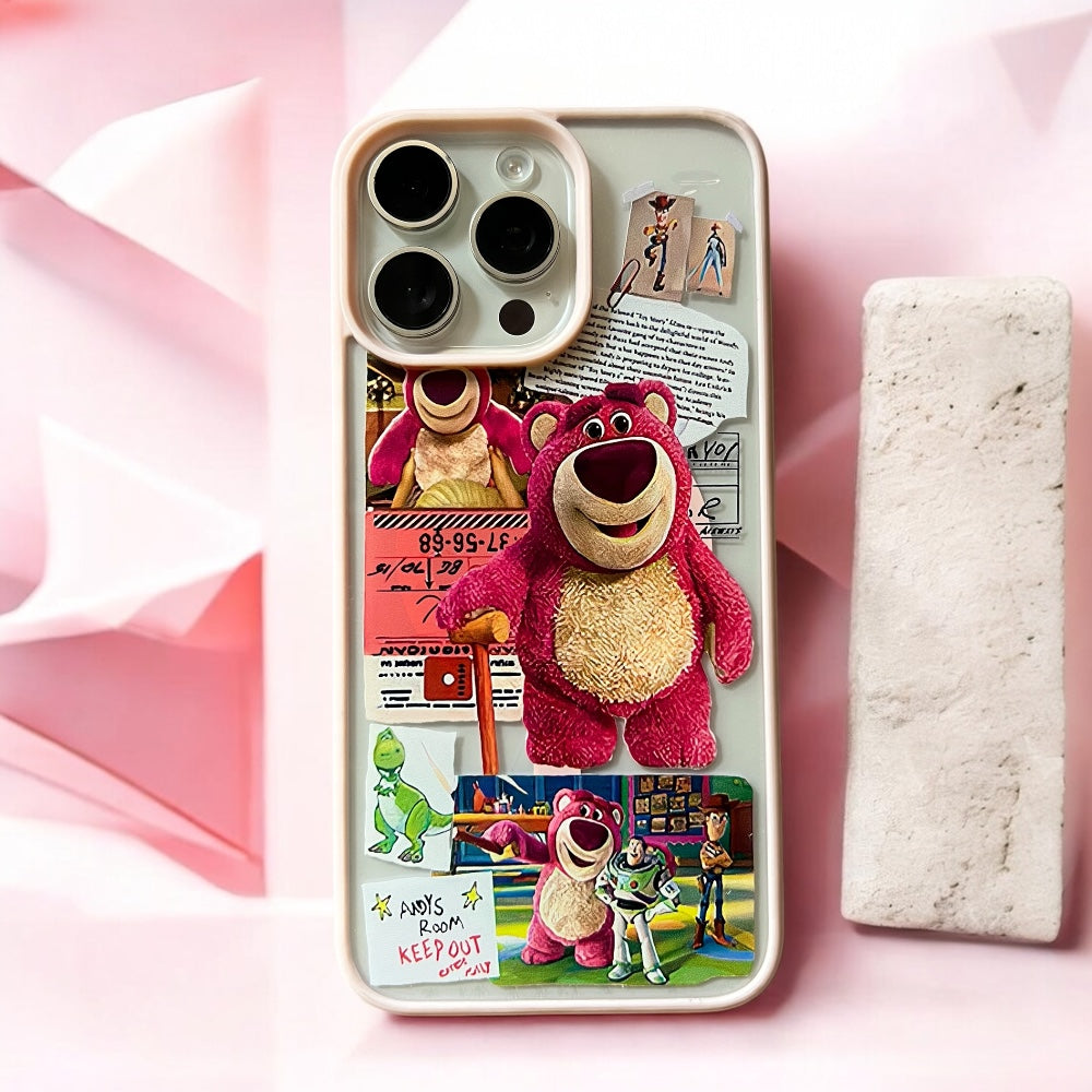 Estuche - Lotso de Toy story para iPhone 15 normal
