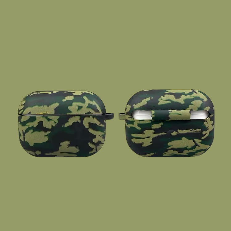 Estuche – Camuflaje Verde para AirPods Pro 1 y 2