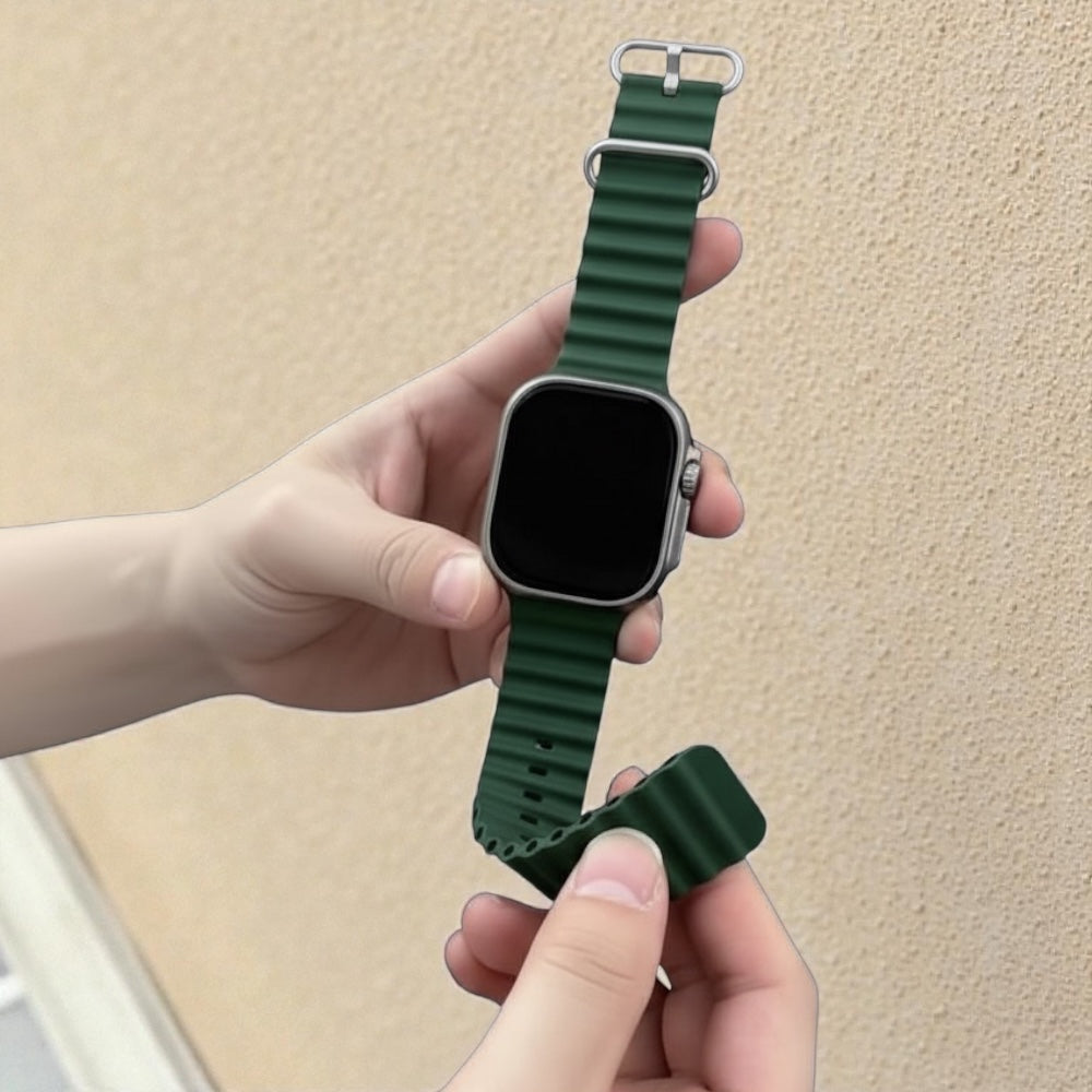 Pulsera - Ocean Band verde oscuro para Apple Watch
