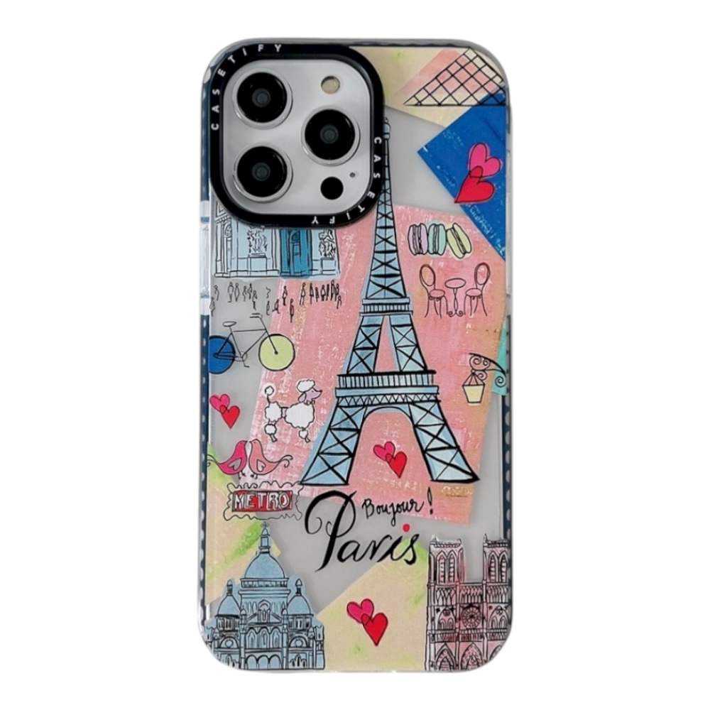 Estuche - Paris para iPhone 12 normal