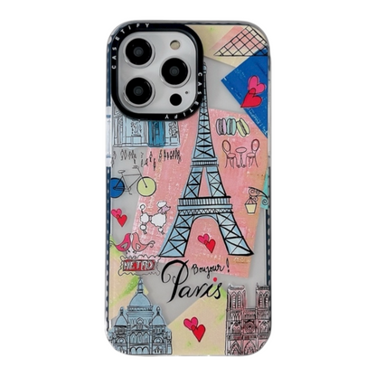 Estuche - Paris para iPhone 12 normal